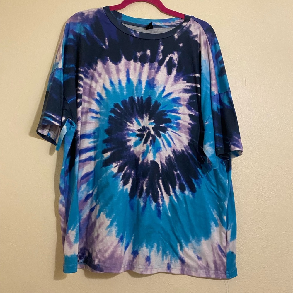 shein tie dye tee🪼